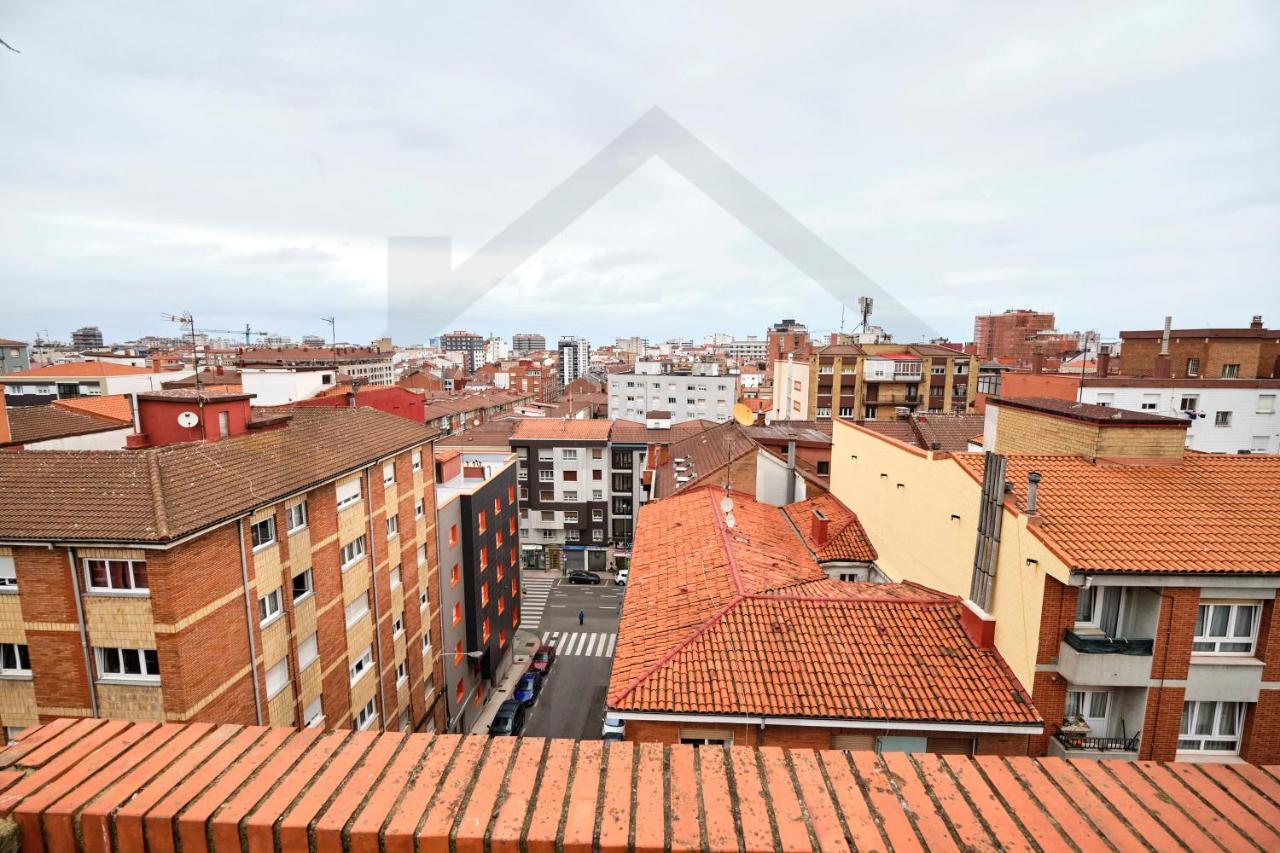 Espectacular Atico A Un Paso Del Centro De Gijon Bed and Breakfast Eksteriør billede